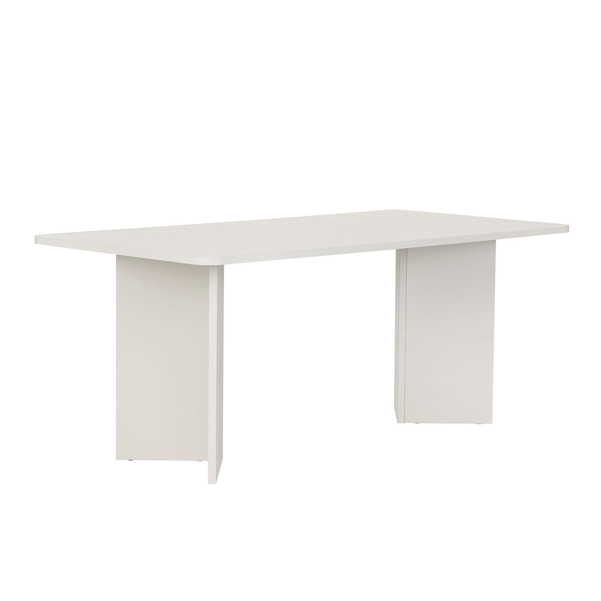 Linza Tisch Holz Weiß 4