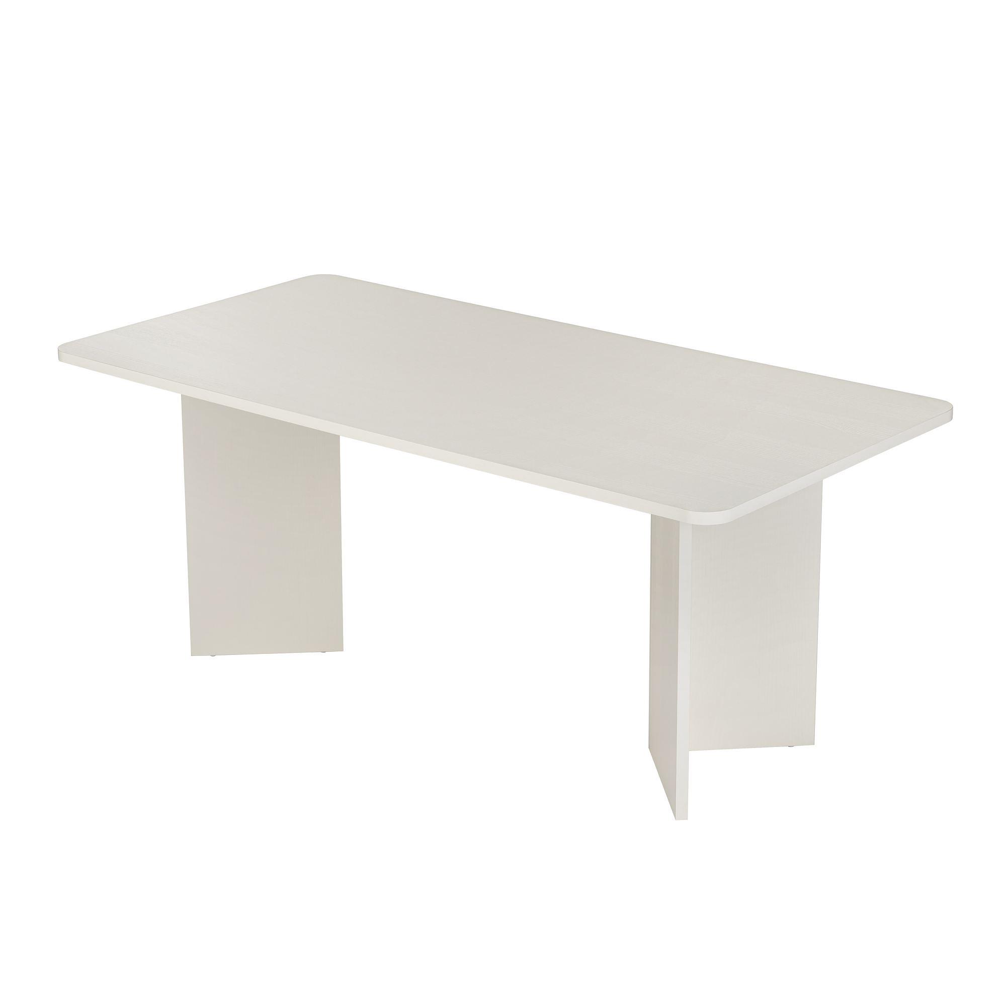 Linza Table Wood White 3