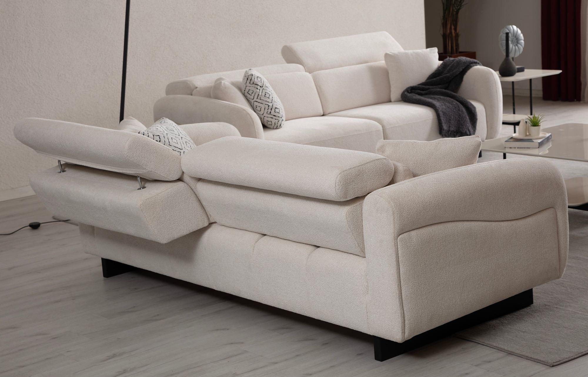 Caprice Sofa Weiß 5