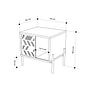 Dionysos Nightstand Brown 4