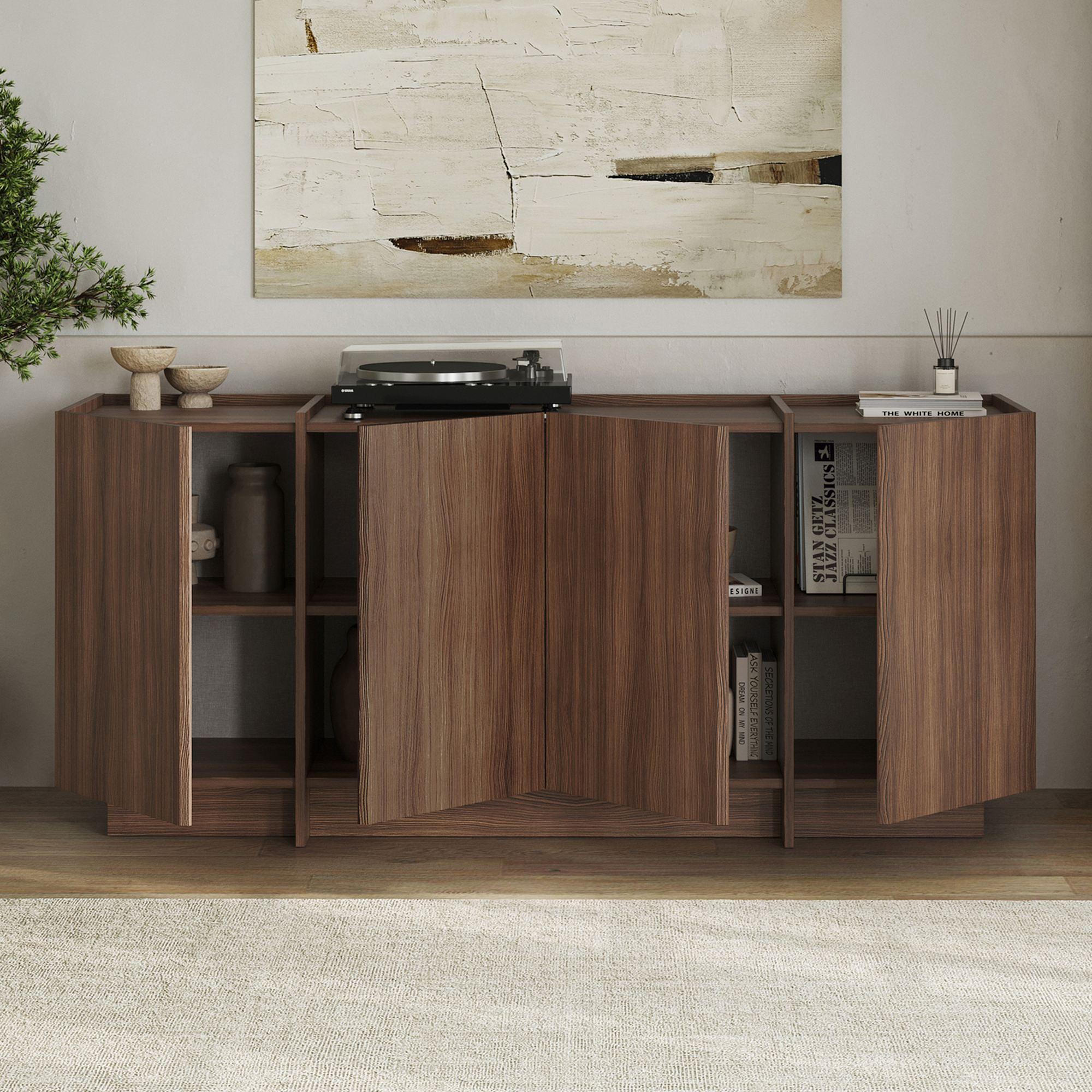 Dorma Wardrobe Milano Walnut Brown Look 3