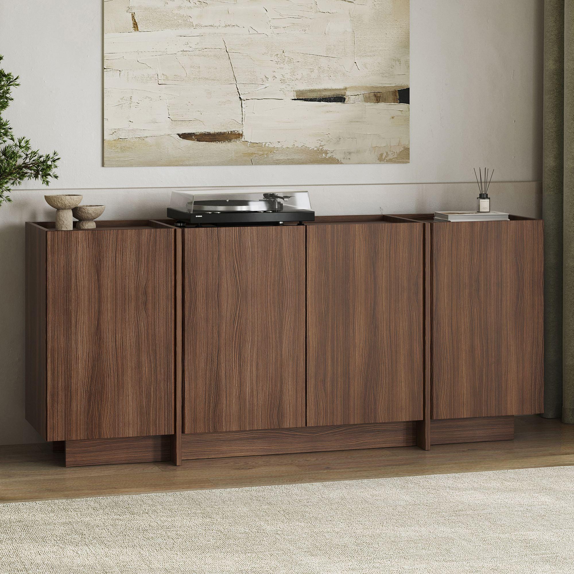 Dorma Wardrobe Milano Walnut Brown Look 1