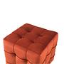 Lizbon Hocker Orange 3