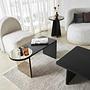 Luna Tisch 4er Set Schwarz 4