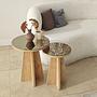 Luna 2 Set di 2 tavolini laterali effetto Rovere Zaffiro 2