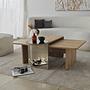 Luna 2 Table Set of 2 Sapphire Oak 4