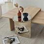Luna 2 Tisch 2er Set Saphir-Eiche Optik 8