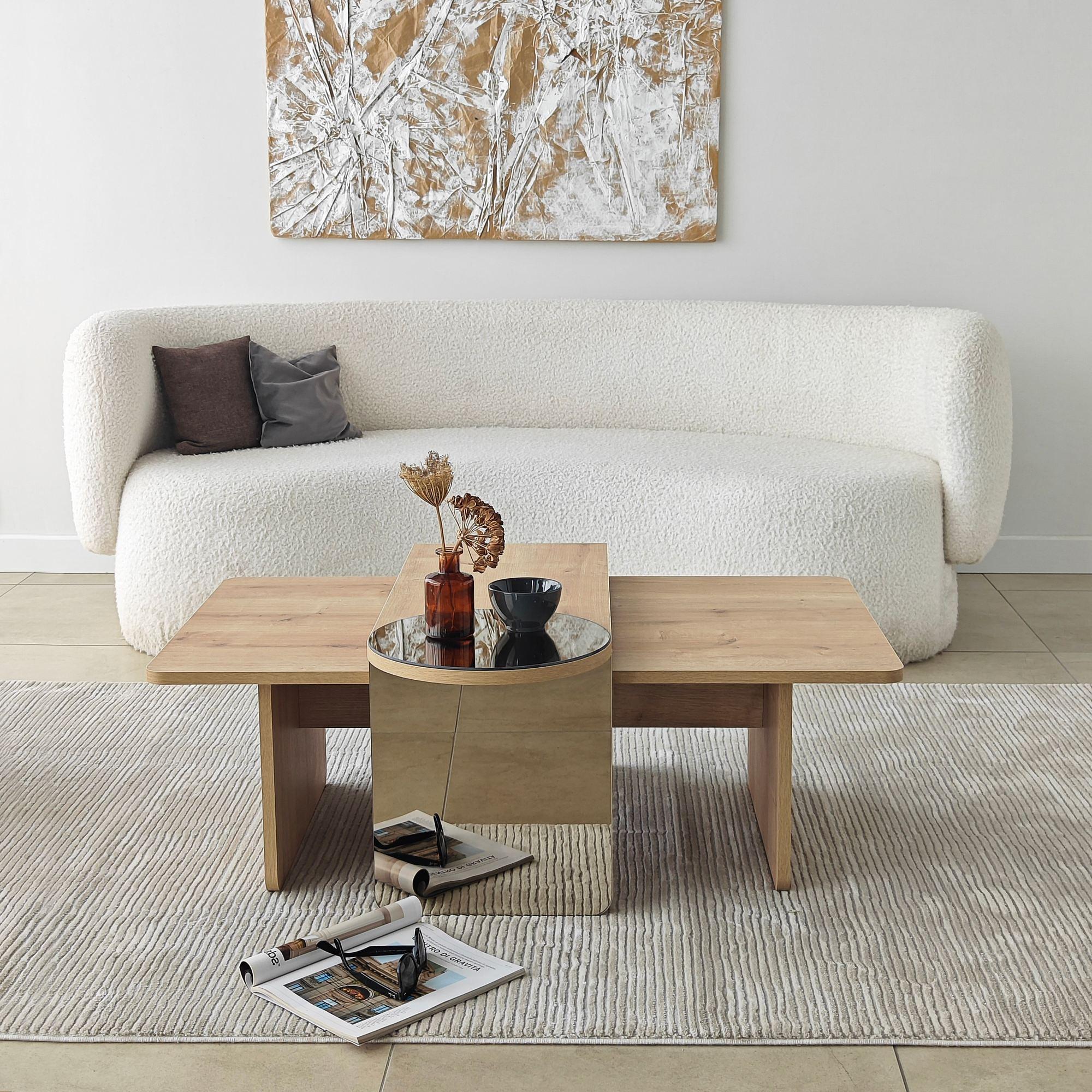 Luna 2 Table Set of 2 Sapphire Oak 5