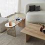 Luna 2 Tisch 2er Set Saphir-Eiche Optik 7