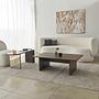 Luna 2 Table Set of 2 Walnut Look 6