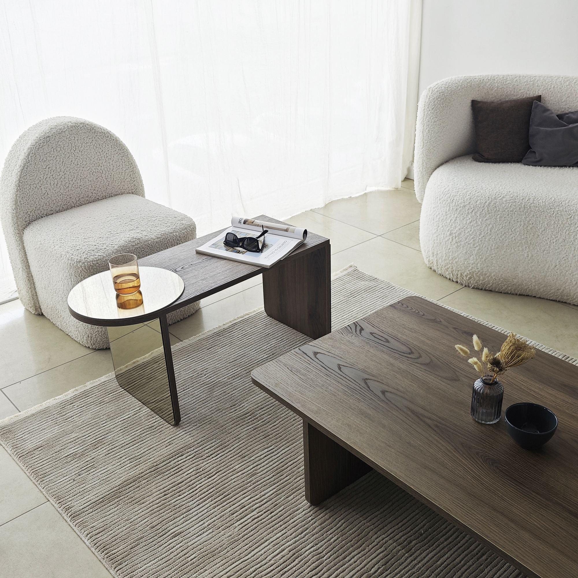 Luna 2 Tisch 2er Set Nussbaum Optik 7