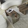 Luna 2 Table Set of 2 Walnut Look 8