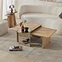 Luna 4 Table Set of 4 Sapphire-Oak 1