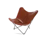 Merolina Stuhl Leder Cognac 0