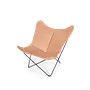 Merolina Stuhl Leder Natur 0
