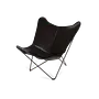 Merolina Stuhl Leder Schwarz 0