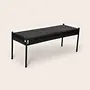 Day Bench Leather Black 0