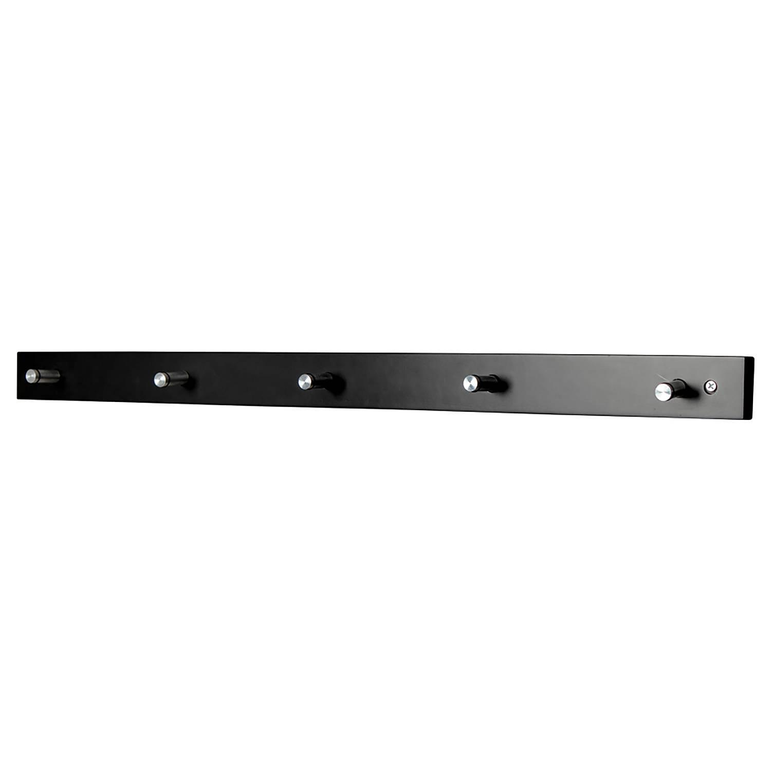 Caden Coat Rack Black Silver 3