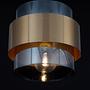 Sianna Type A Pendant Light Smoked Glass Gold 2