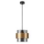 Sianna Type A Pendant Light Smoked Glass Gold 4