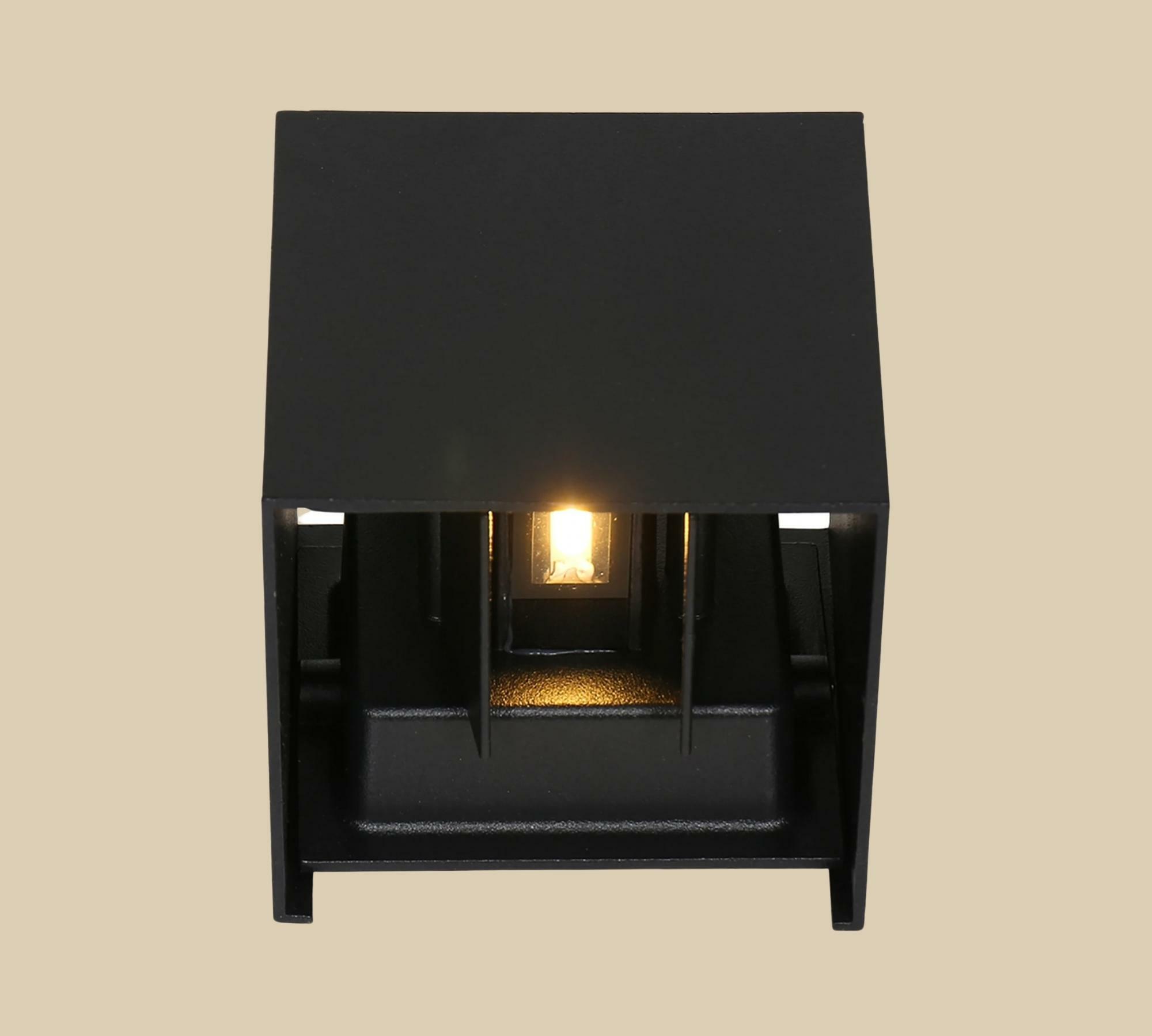 LED-Outdoorleuchte Schwarz 5