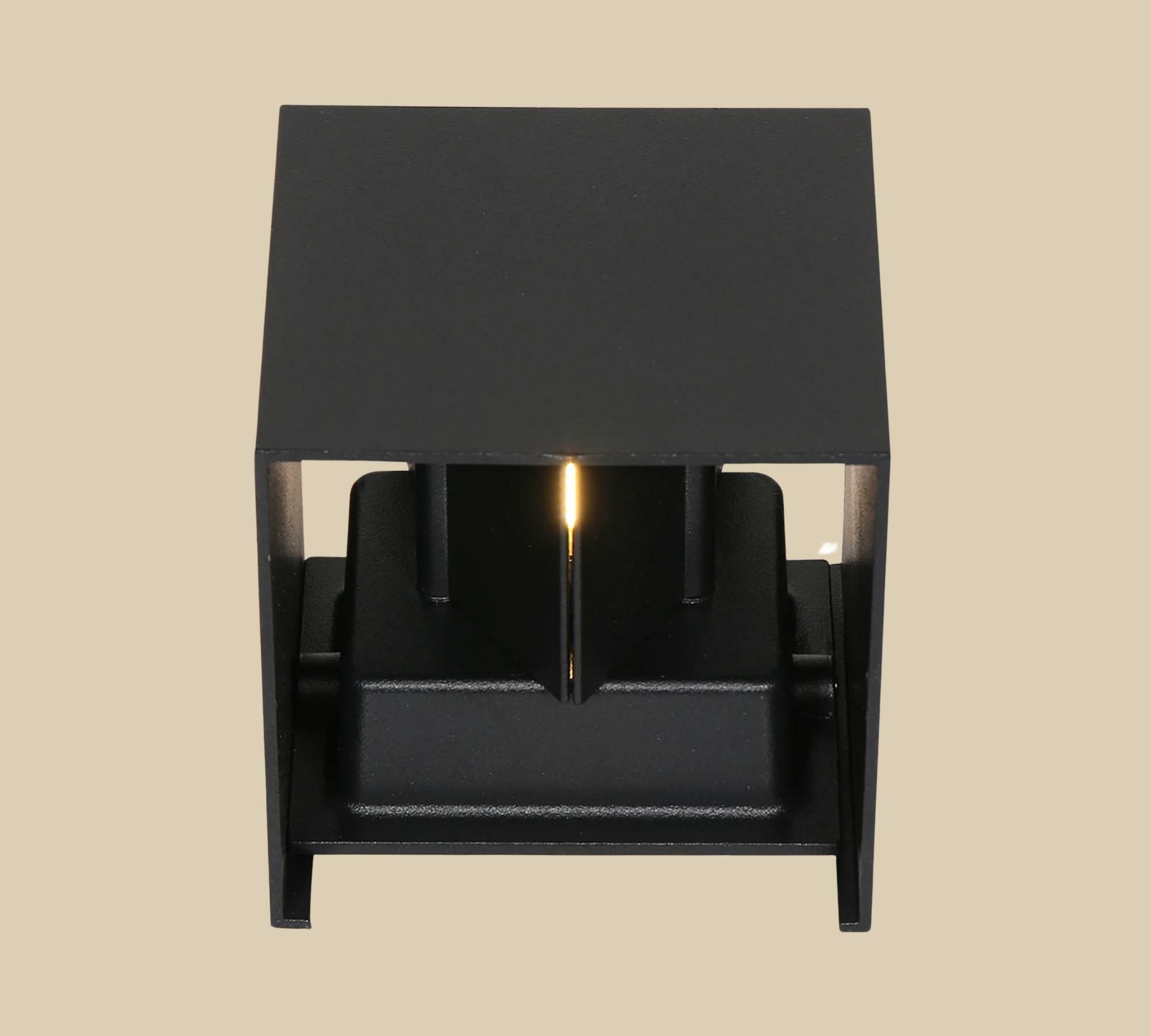LED-Outdoorleuchte Schwarz 4