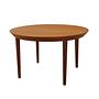 Tavolo rotondo teak marrone 0