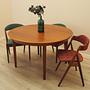 Rundertisch Teak Braun 4