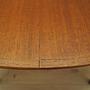 Tavolo rotondo teak marrone 7