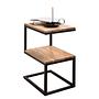 Palos III Side Table Acacia Wood Brown 1