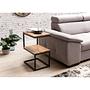 Palos III Side Table Acacia Wood Brown 4