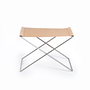 OX Hocker Klein Leder Natur 0