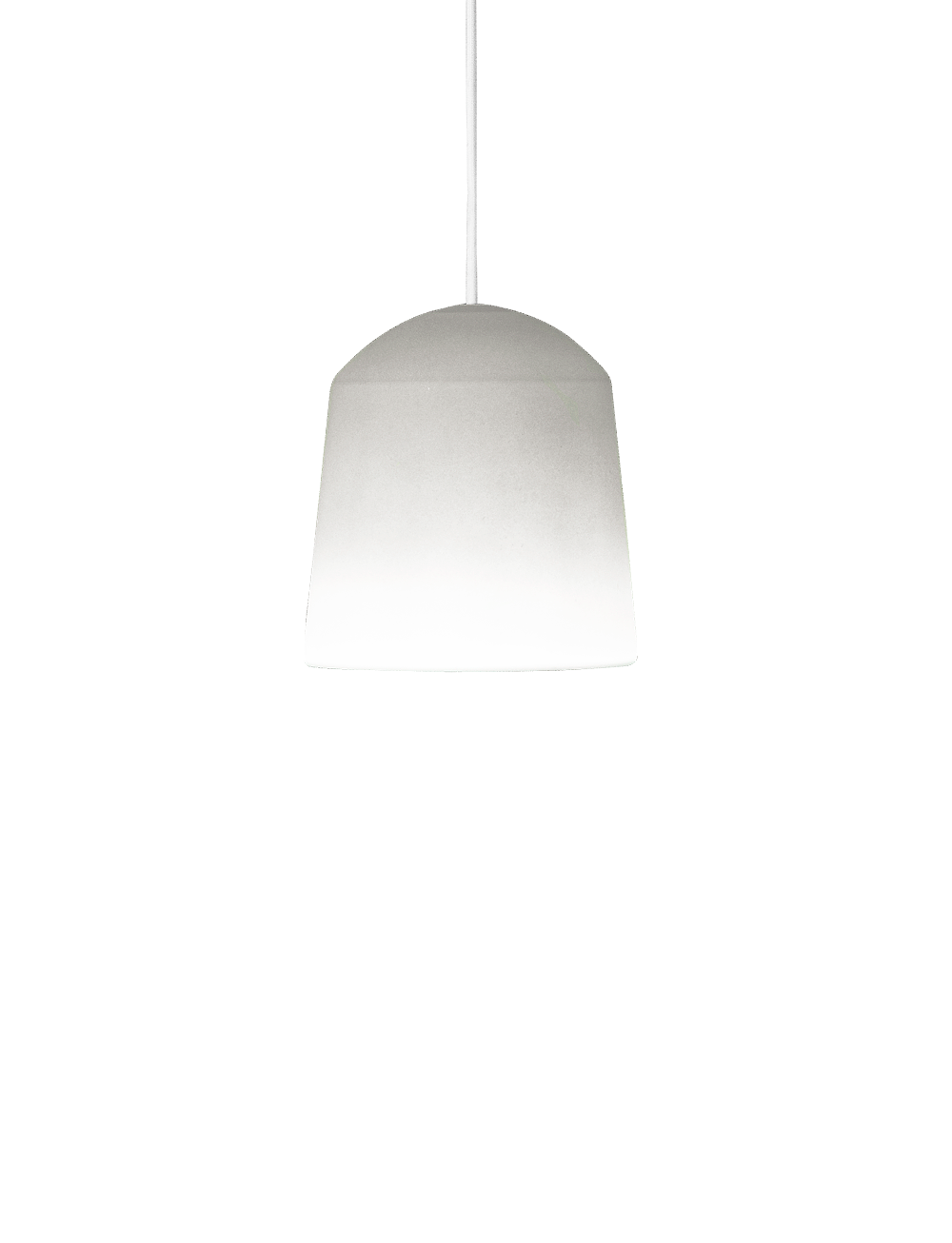 Pendelleuchte Porzellan Mistgrau Ø 20cm 0