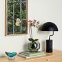 Poise Table Lamp Marble Black 0