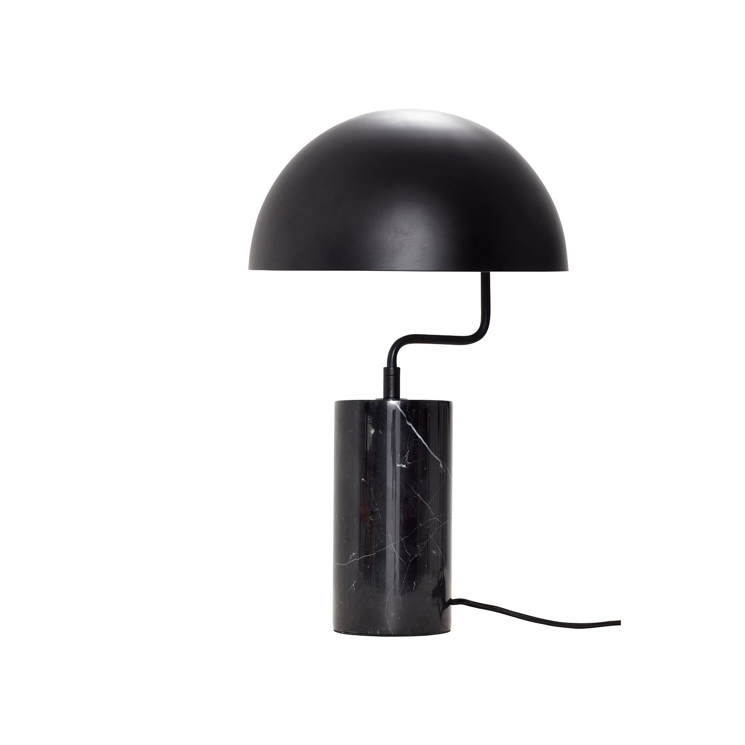 Poise Tischlampe Marmor Schwarz 1