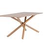 Piazza Dining Table Mocha 90 x 180cm 2
