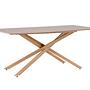 Piazza Dining Table Mocha 90 x 180cm 8