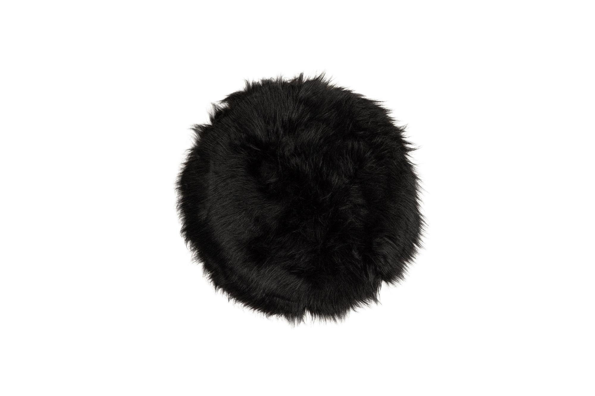 Katy Stuhlkissen Schwarz Ø 34cm 1