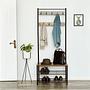 Webberville Compact Wardrobe Brown 0
