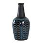 Vase Stoneware Blue 0