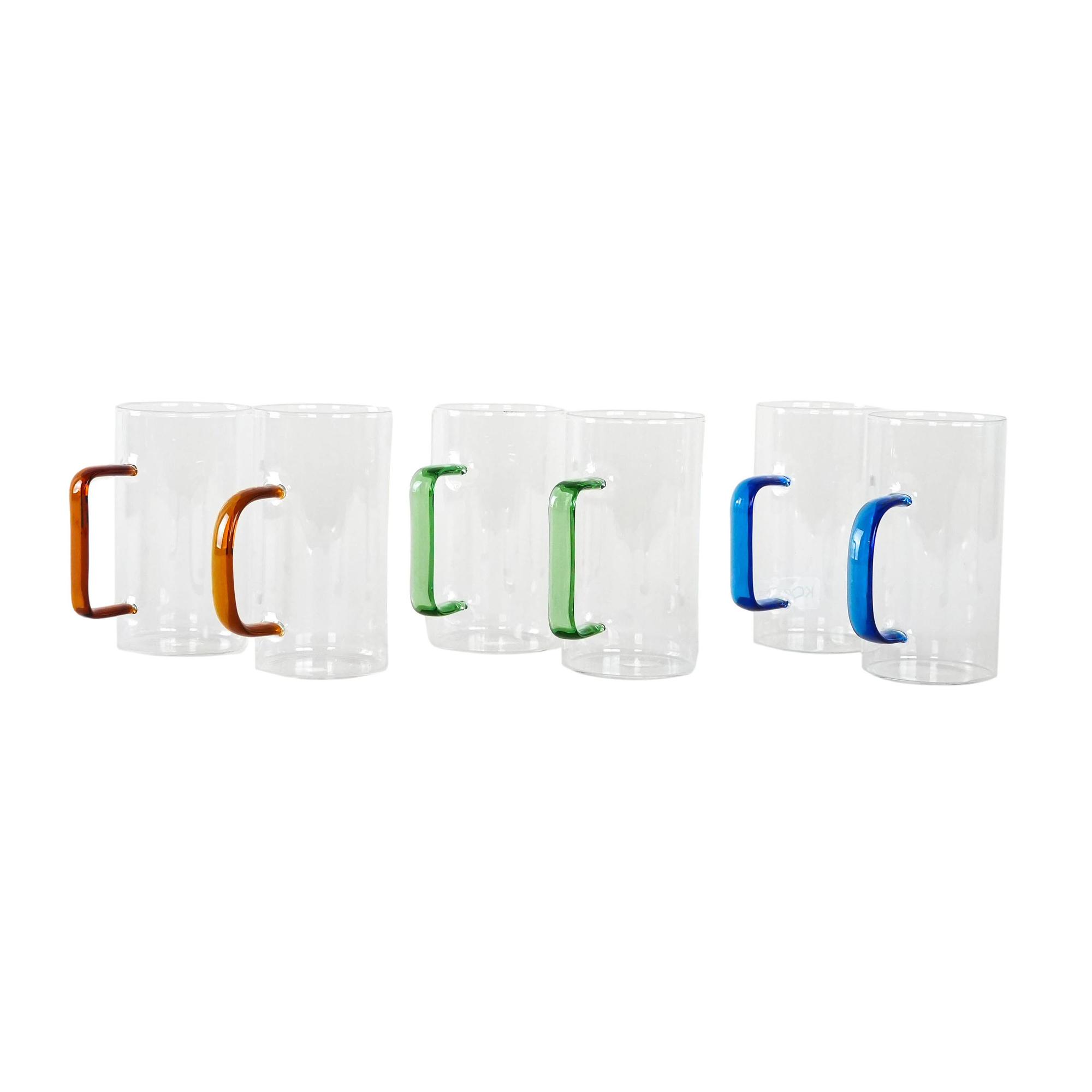 Glasses 6x Multicolored 0