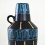 Keramikvase Blau 3