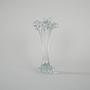 Glass vase Grey 4