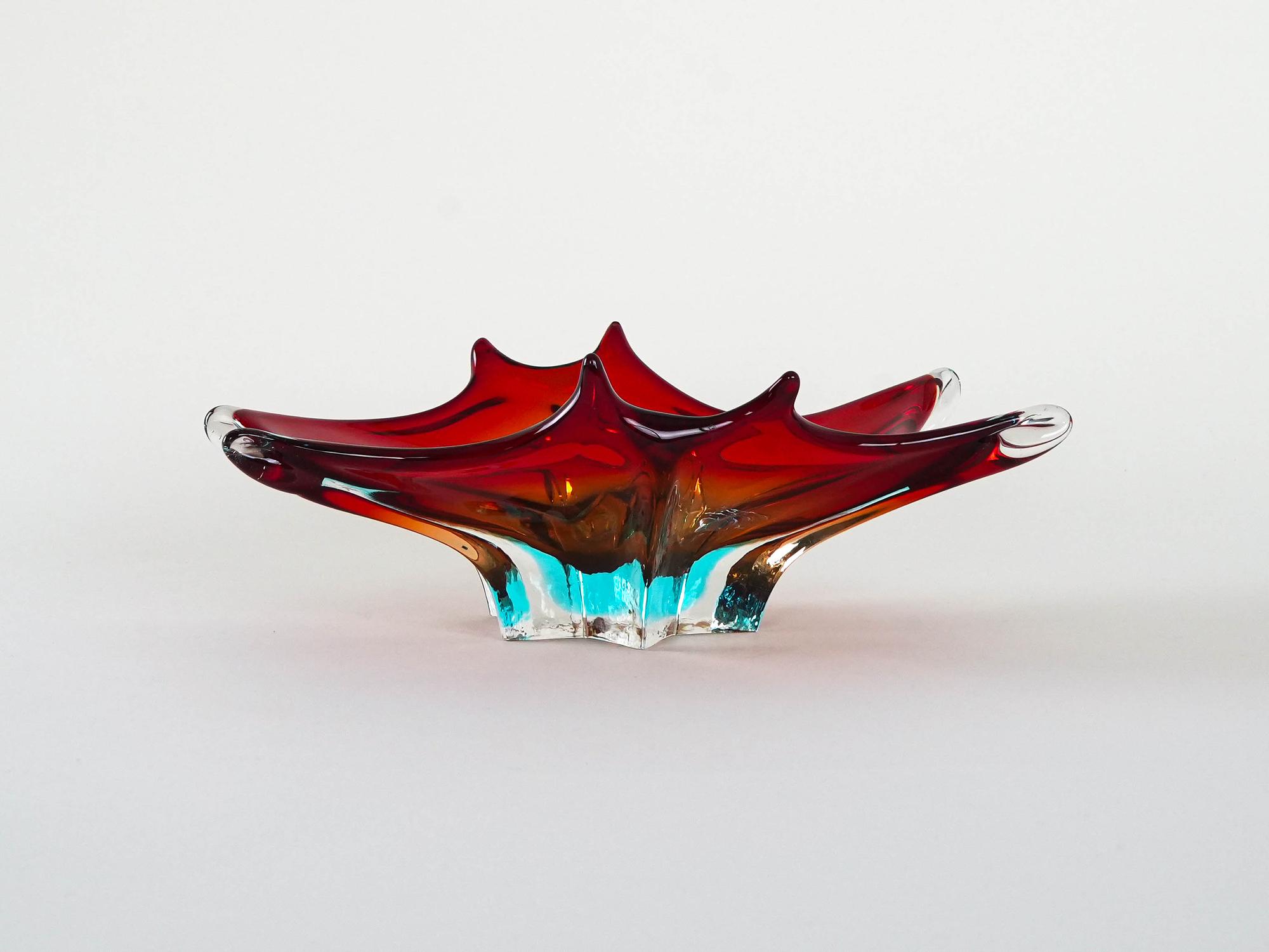 Murano glass plate 2