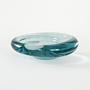 Glasschale Blau 3