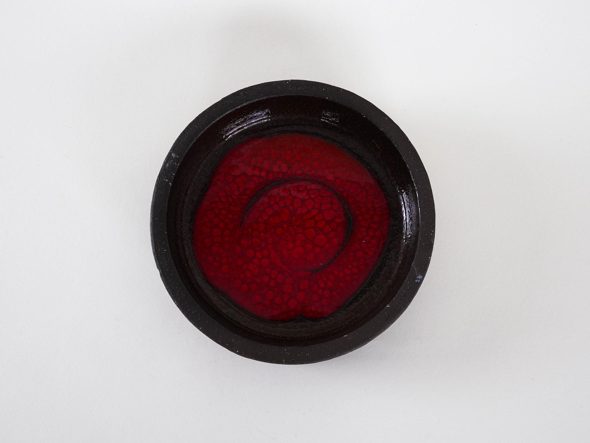 Ciotola in ceramica rossa 5