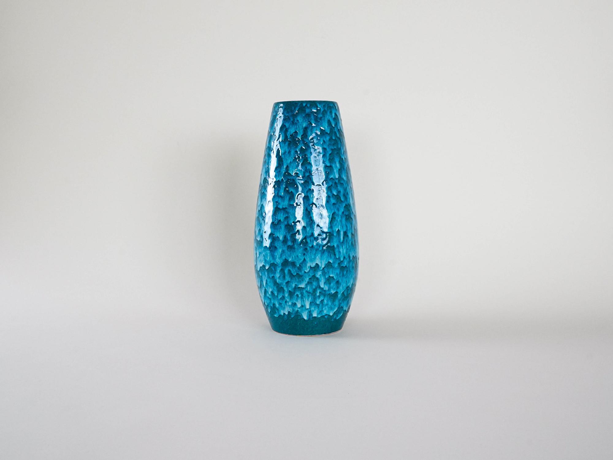 Keramikvase Blau 2