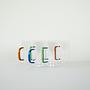 Glasses 6x Multicolored 2