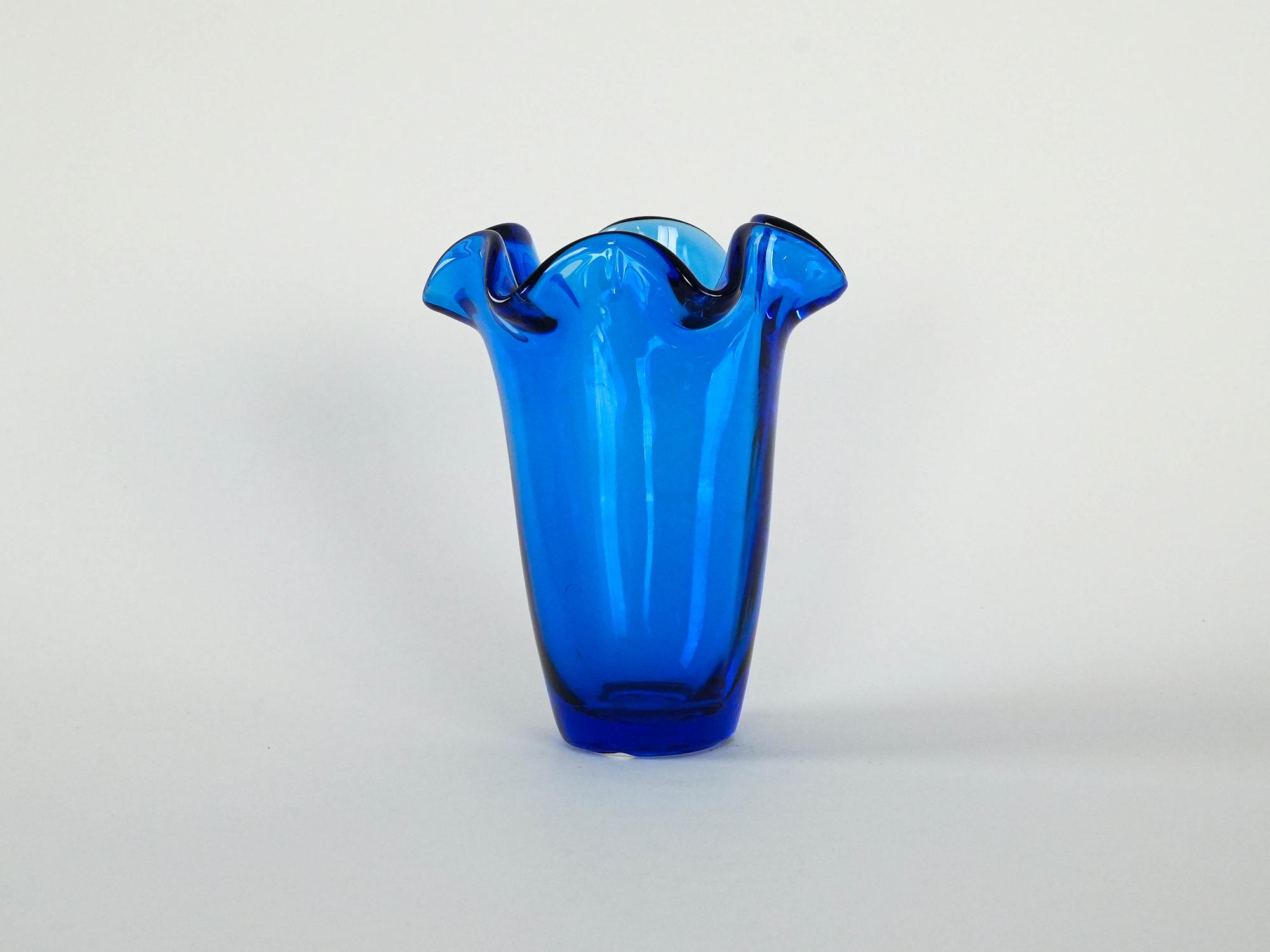 Vase Cobalt Blue 3