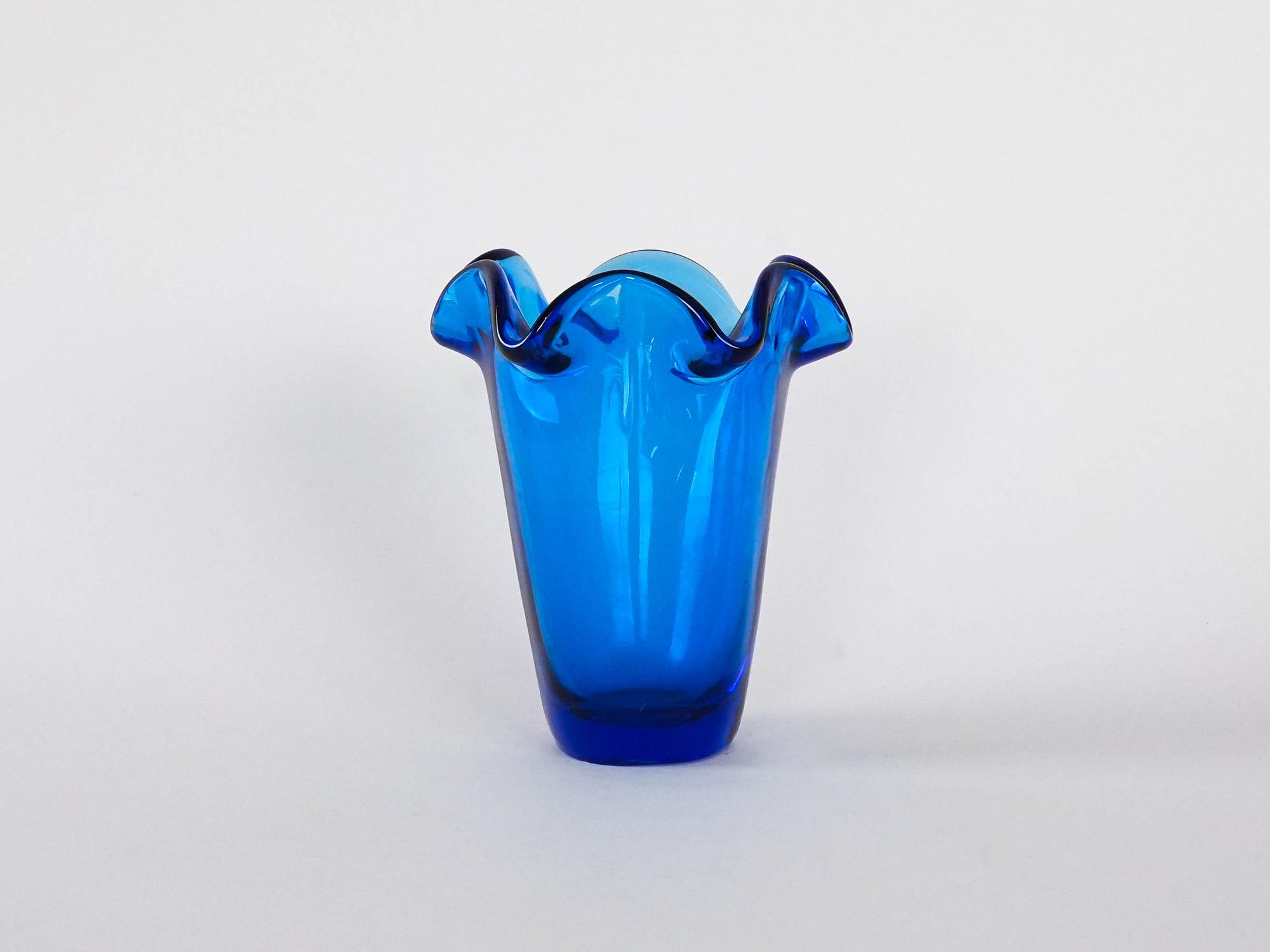 Vase Kobaltblau 2